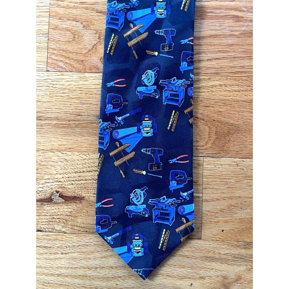 Ryobi Power Tools 1998 Limited Edition Father's Day Novelty Necktie
